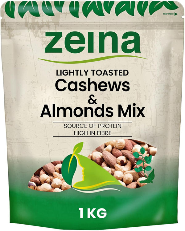 Zeina Lightly Toasted Cashews and Almonds Mix 1Kg