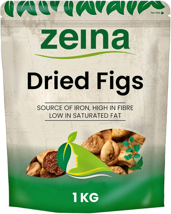 Zeina Dried Figs Turkish Lerida Variety (1Kg)