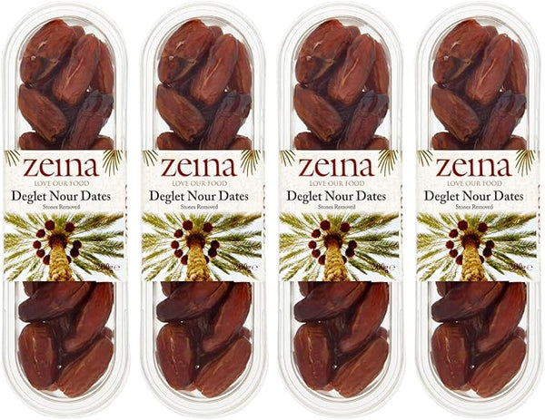 Zeina Pitted Deglet Nour Dates (4 x 200g)