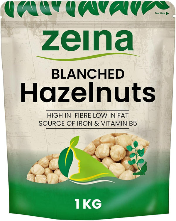 Zeina Gluten-Free Blanched Hazelnuts 1Kg
